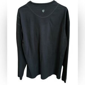 Kuhl Kommando Shirt Crew Mens XL Wildfibre Organic Cotton Long Sleeve Zip Pocket